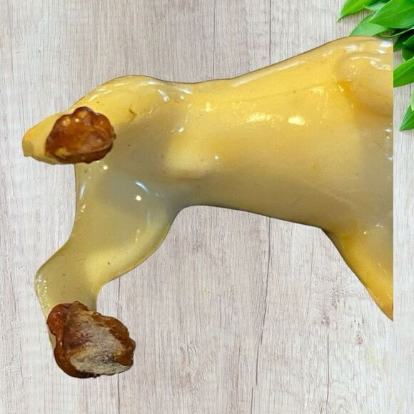 Vintage English Bulldog Figure Made In Hong Kong Plastic 2” X 1.75” - Picture 7 of 7